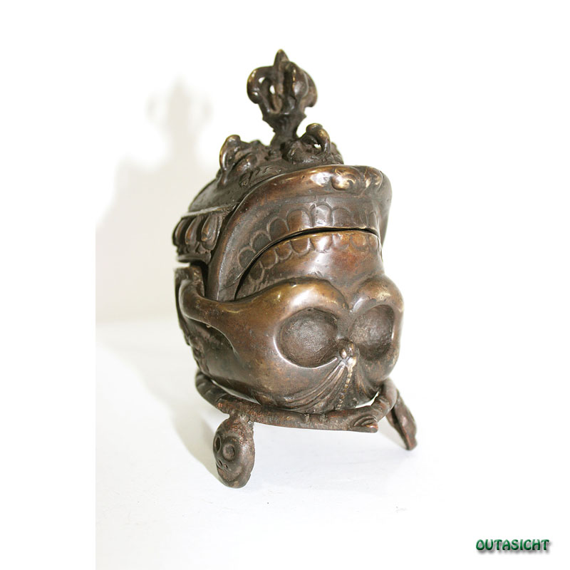 カパラ ブロンズ製 アンティーク ブータン NAO-68 | Handicraft