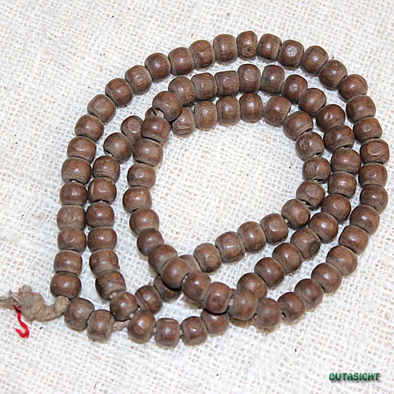 トゥルシ 木の実数珠 アンティーク ネパール NAA-16 | Handicraft/民具