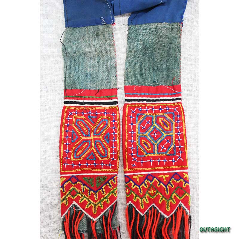 刺繍帯 モン族 アンティーク ラオス LT-13 | Textile/織物・染物