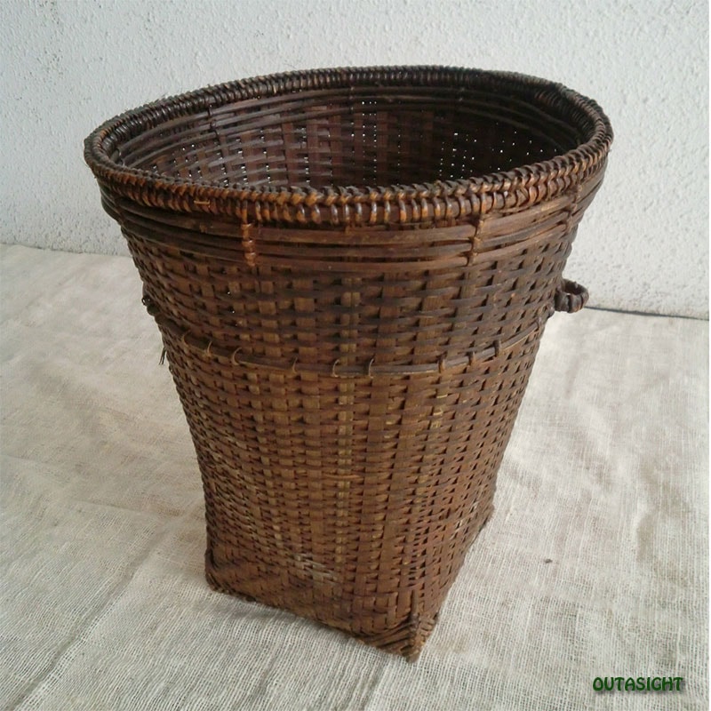 イフガオ族、イナゴ入れ籠、アンティーク ☆Latvian willow basket S｜これまでに販売した商品｜IDEE SHOP