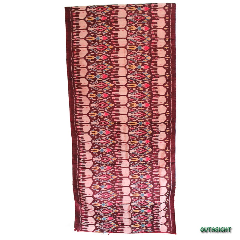 シルク 手織絣布 ラオス LT-06 | Textile/織物・染物/布,ラオスの染織