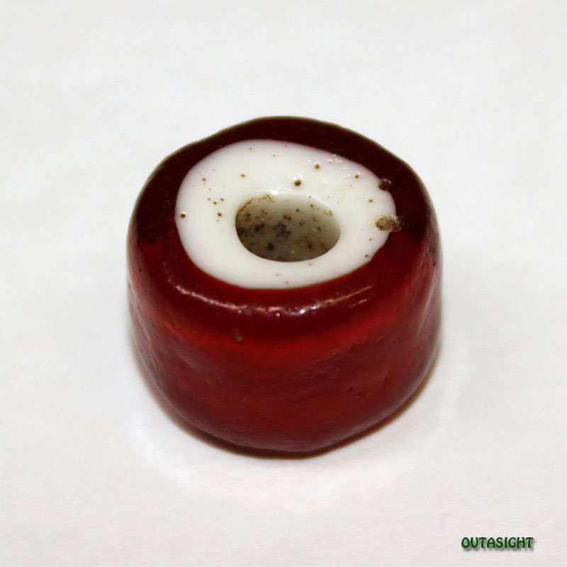 【まーちゃん さま】antique ✵* アンティークビーズの ホワイトツリー Antique white hearts × TQ Beads Necklace ( アンティーク