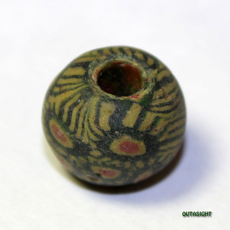 ジャワ玉 モザイク芯玉 アンティーク ジャワ 85060603A | Beads/ビーズ