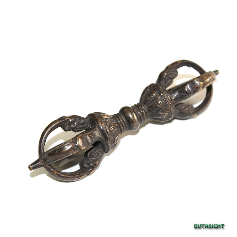 ドルジェ(金剛杵) チベット 法具 アンティーク NAO-60 | Handicraft/民