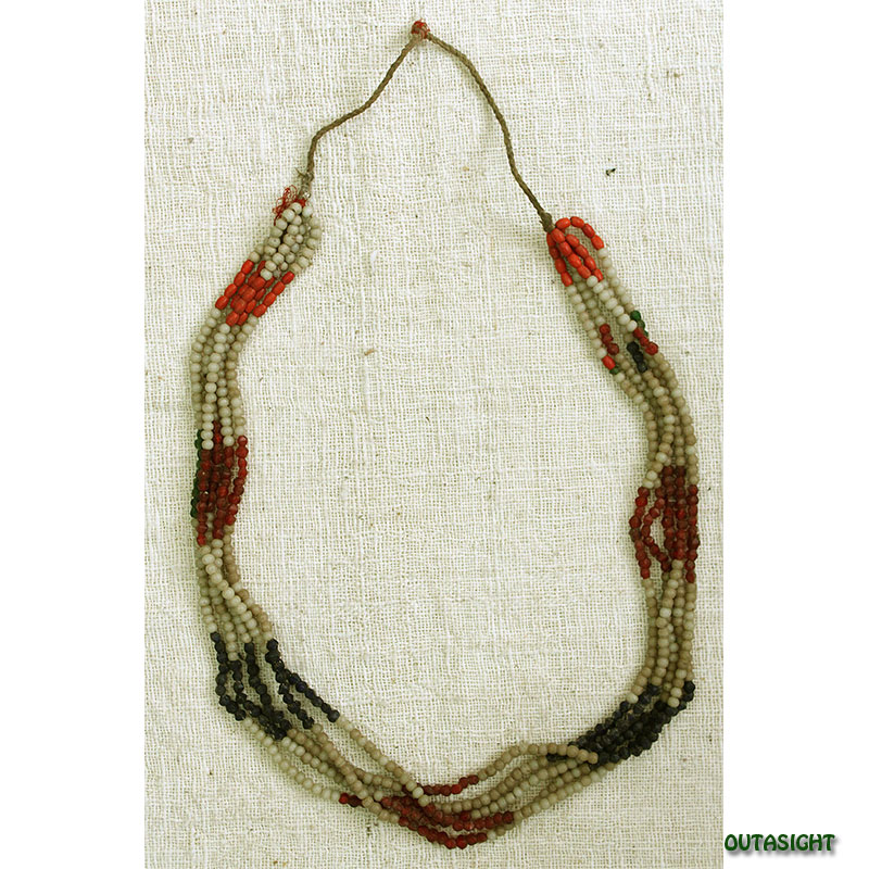 ネパール•アンティークビーズ•ネックレス 2F ハンドメイド・手芸 ネパール•アンティークビーズ•ネックレス