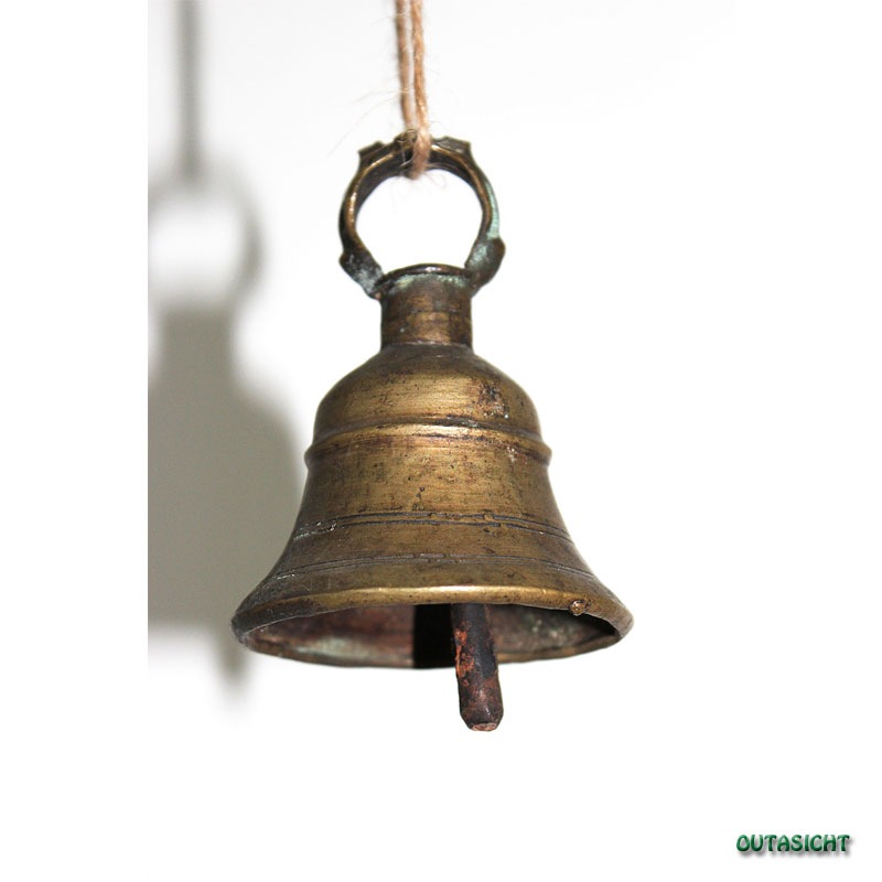 真鍮 ベル アンティーク ネパール NAO-77 | Handicraft/民具・仏具など