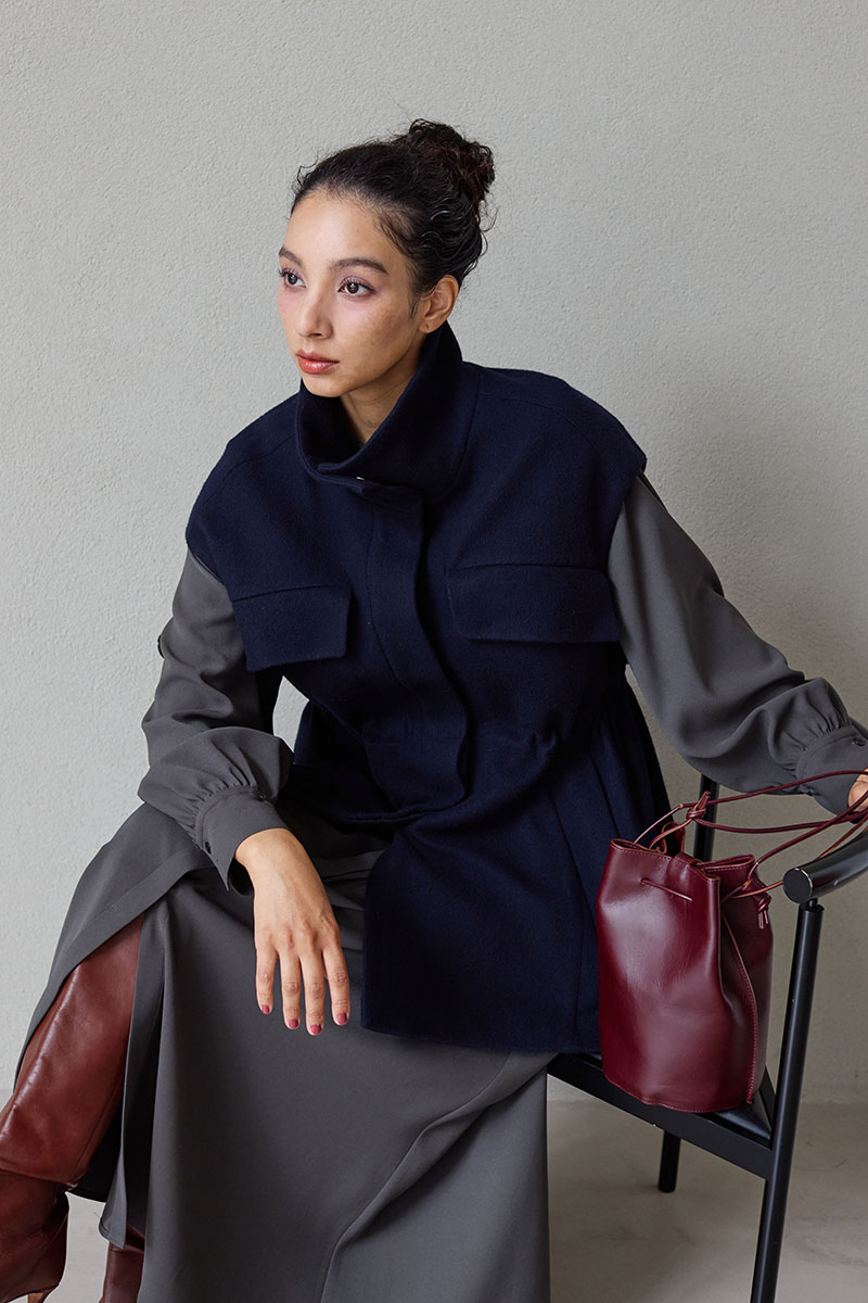【再販】2026AW_スタンドカラージレコート（2026年11月／即納）