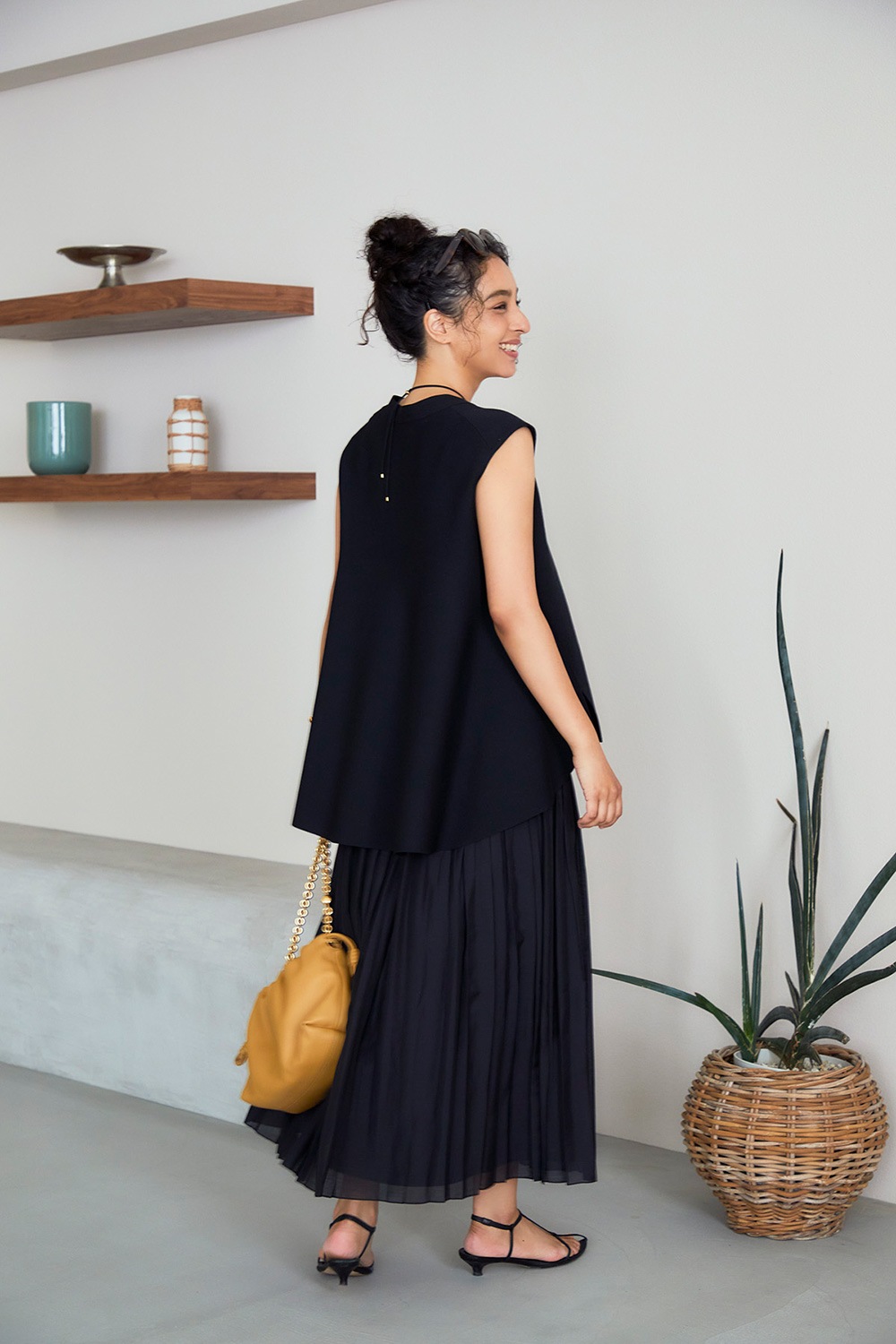 【再販】2025MS_バッグフレアニットジレ