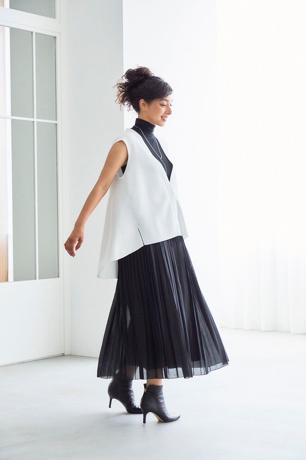 再販】2025MS_シアープリーツスカート | アイテム | OWAUNO