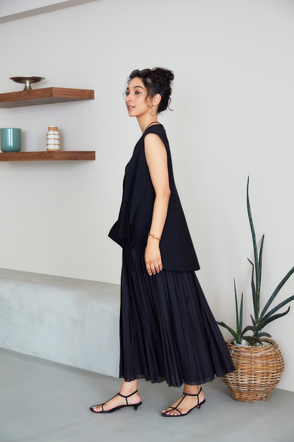 【再販】2025MS_シアープリーツスカート