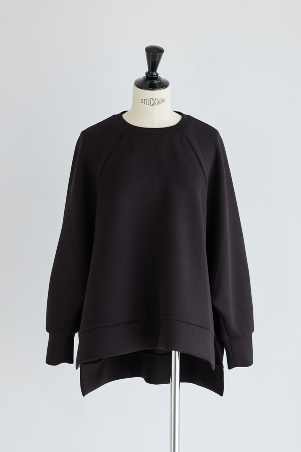 オアーノ　スウェットプルオーバー　ブラック　M 再販】2025AW_スウェットプルオーバー（12月注文受付・発送予定
