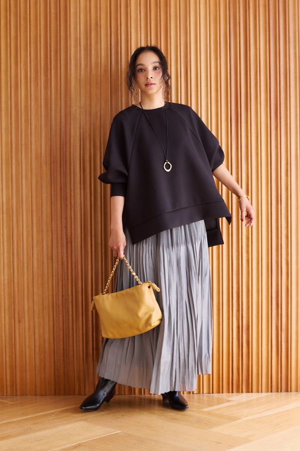 【未使用】オアーノ2025AW_ミドル丈ブーツ　グレージュ23.0 再販】2025AW_ミドル丈ブーツ | アイテム | OWAUNO