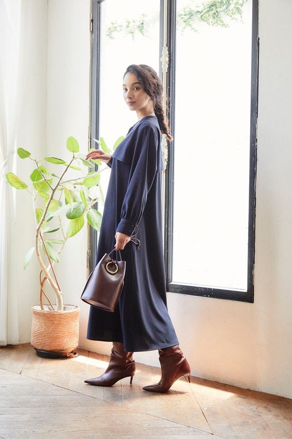 【再販】2025AW_ダブルヨークワンピース（2026年2月）