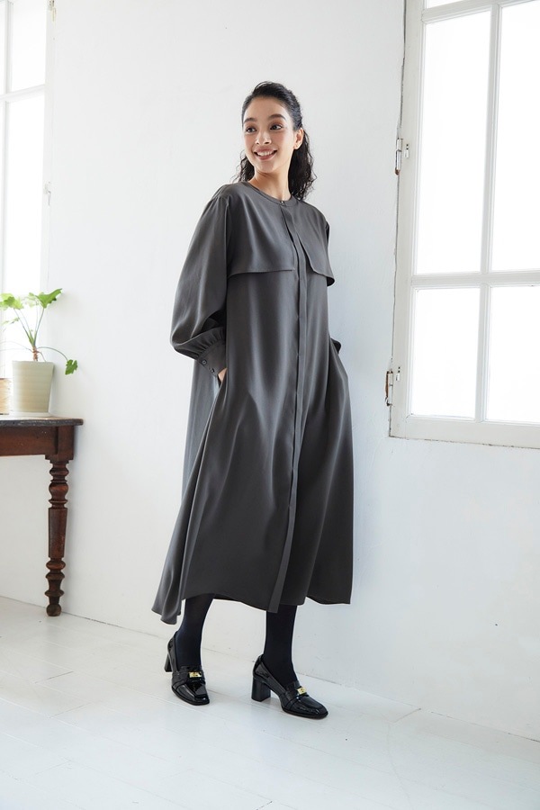 再販】2025AW_ダブルヨークワンピース（2026年2月注文受付・発送予定