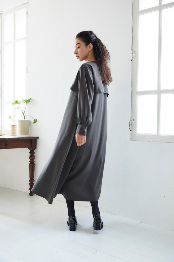 再販】2025AW_ダブルヨークワンピース（2026年2月注文受付・発送予定