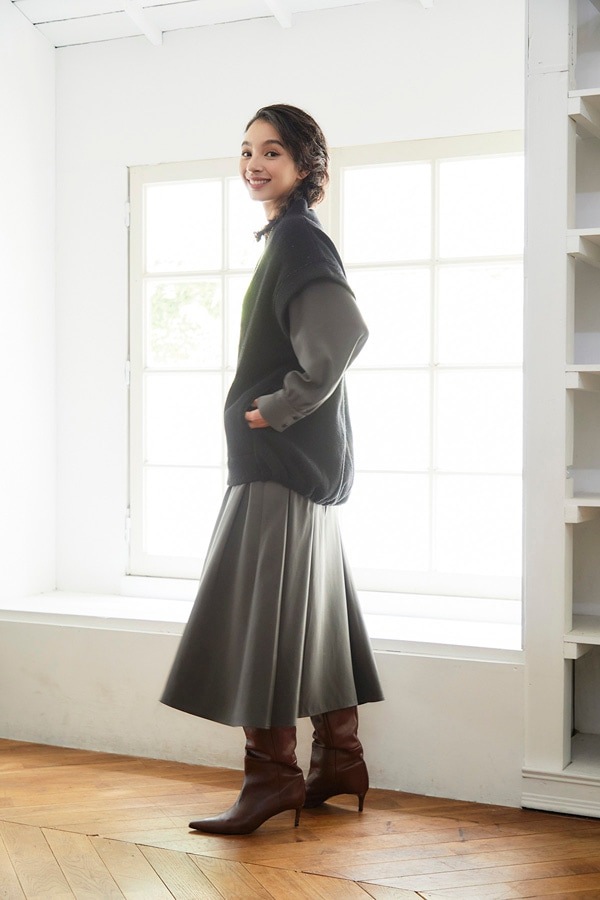 再販】2025AW_ダブルヨークワンピース（2026年2月注文受付・発送予定