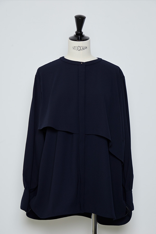 【再販】2025AW_ジョーゼット長袖バルーンブラウス（2026年9月予約受付）