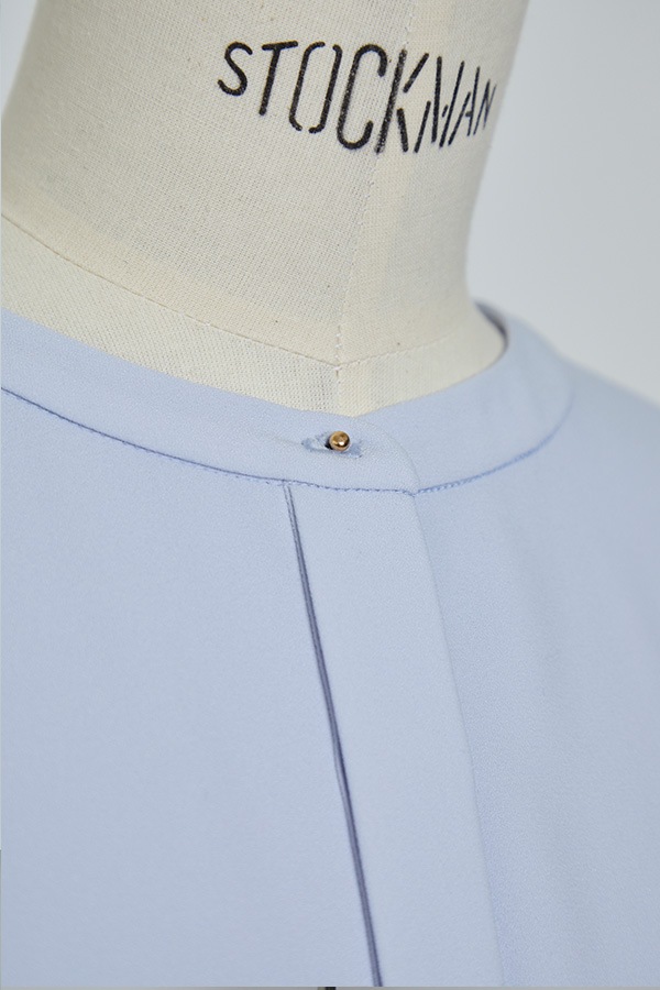 【再販】2025AW_ジョーゼット長袖バルーンブラウス（2026年9月予約受付）