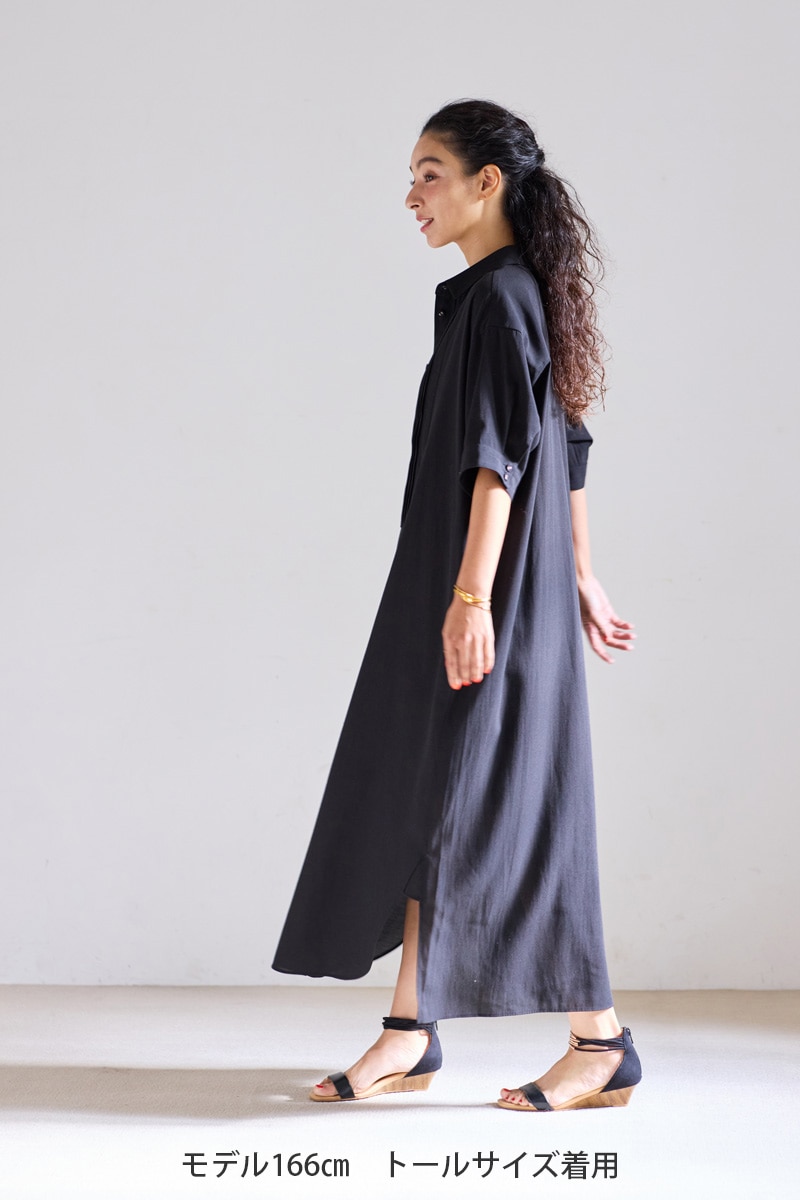 【再販】2026SS_ピンタックシャツワンピース（2026年5月注文受付・発送予定）