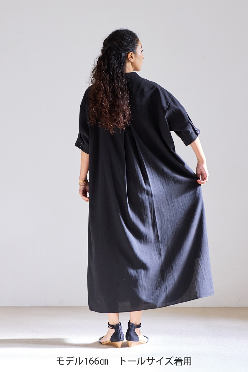 【再販】2026SS_ピンタックシャツワンピース（2026年5月注文受付・発送予定）