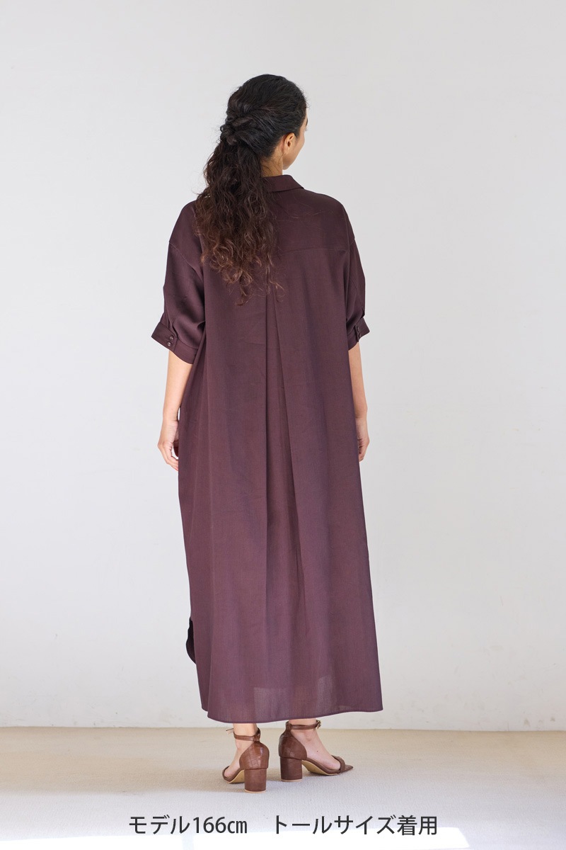 【再販】2026SS_ピンタックシャツワンピース（2026年5月注文受付・発送予定）