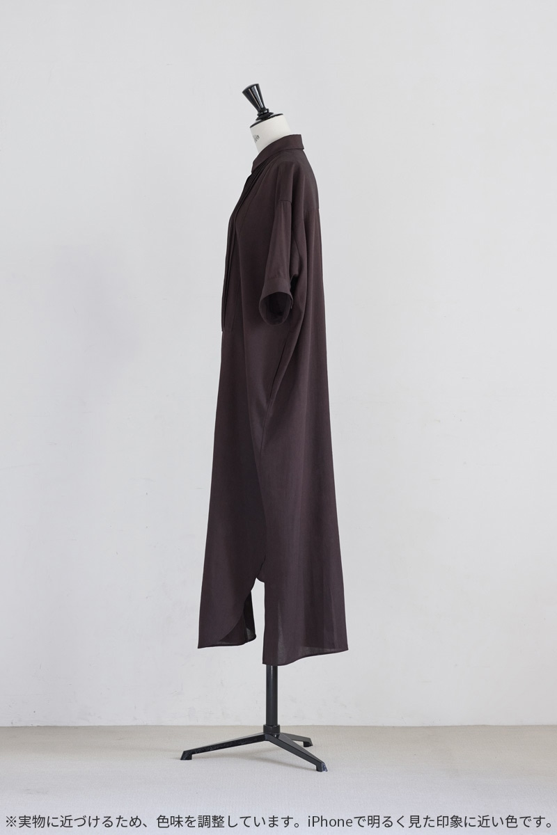 【再販】2026SS_ピンタックシャツワンピース（2026年5月注文受付・発送予定）