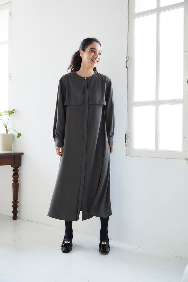 2024AW_ダブルヨークワンピース/再販 | ワンピース | OWAUNO