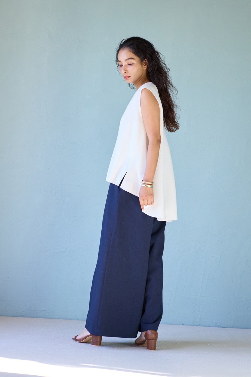 【再販】2026SS_ポプリンフレアパンツ（2026年5月）【セット割引対象商品】