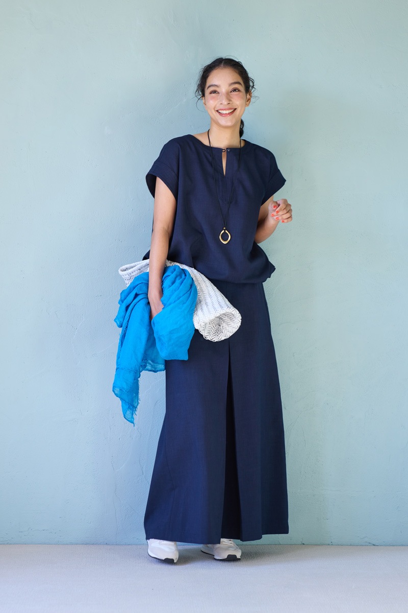 【再販】2026SS_ポプリンフレアパンツ（2026年5月）【セット割引対象商品】