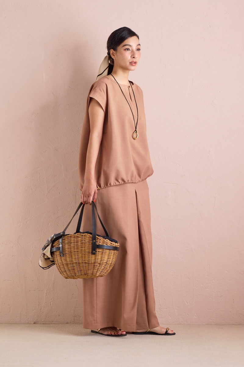 【再販】2026SS_ポプリンフレアパンツ（2026年5月）【セット割引対象商品】