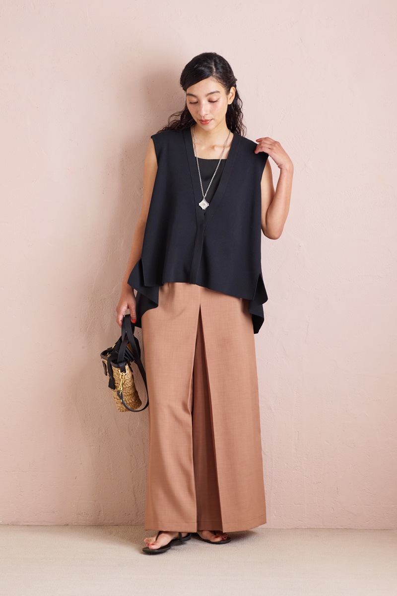 【再販】2026SS_ポプリンフレアパンツ（2026年5月）【セット割引対象商品】