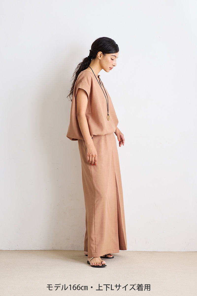 【再販】2026SS_ポプリンフレアパンツ（2026年5月）【セット割引対象商品】