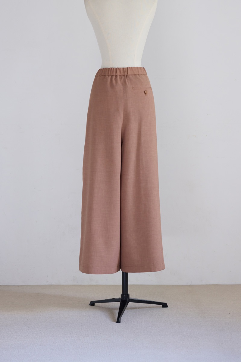 【再販】2026SS_ポプリンフレアパンツ（2026年5月）【セット割引対象商品】