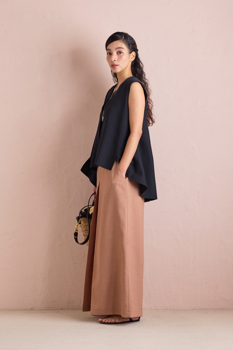 【再販】2026SS_ポプリンフレアパンツ（2026年5月）【セット割引対象商品】