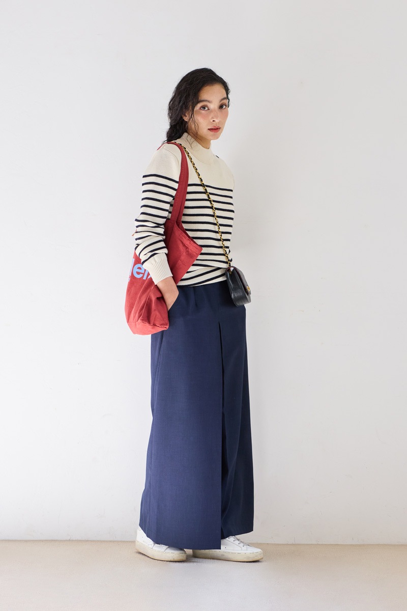 【再販】2026SS_ポプリンフレアパンツ（2026年5月）【セット割引対象商品】