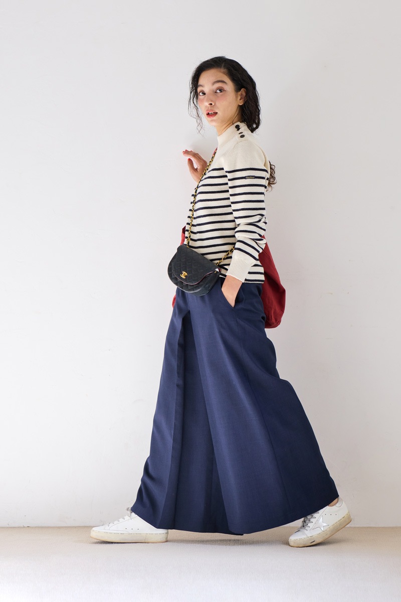 【再販】2026SS_ポプリンフレアパンツ（2026年5月）【セット割引対象商品】