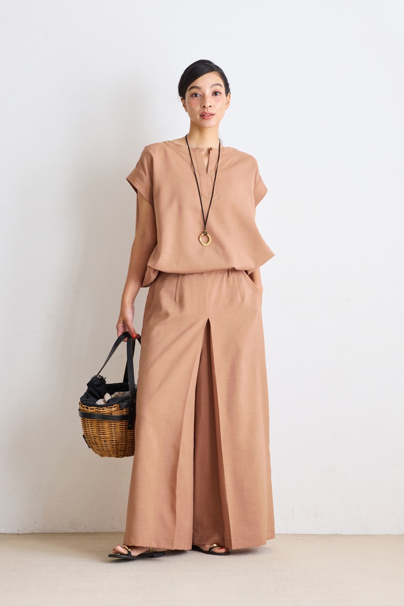 【再販】2026SS_ポプリンバルーンブラウス(2026年5月)【セット割引対象商品】