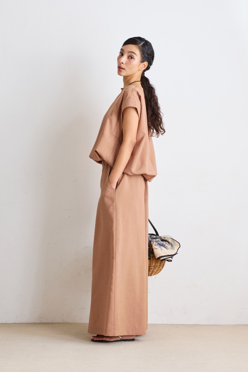 【再販】2026SS_ポプリンバルーンブラウス(2026年5月)【セット割引対象商品】