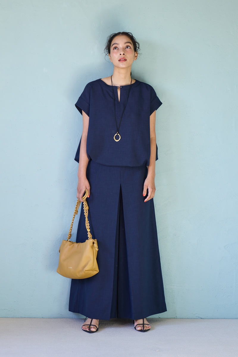 【再販】2026SS_ポプリンバルーンブラウス(2026年5月)【セット割引対象商品】