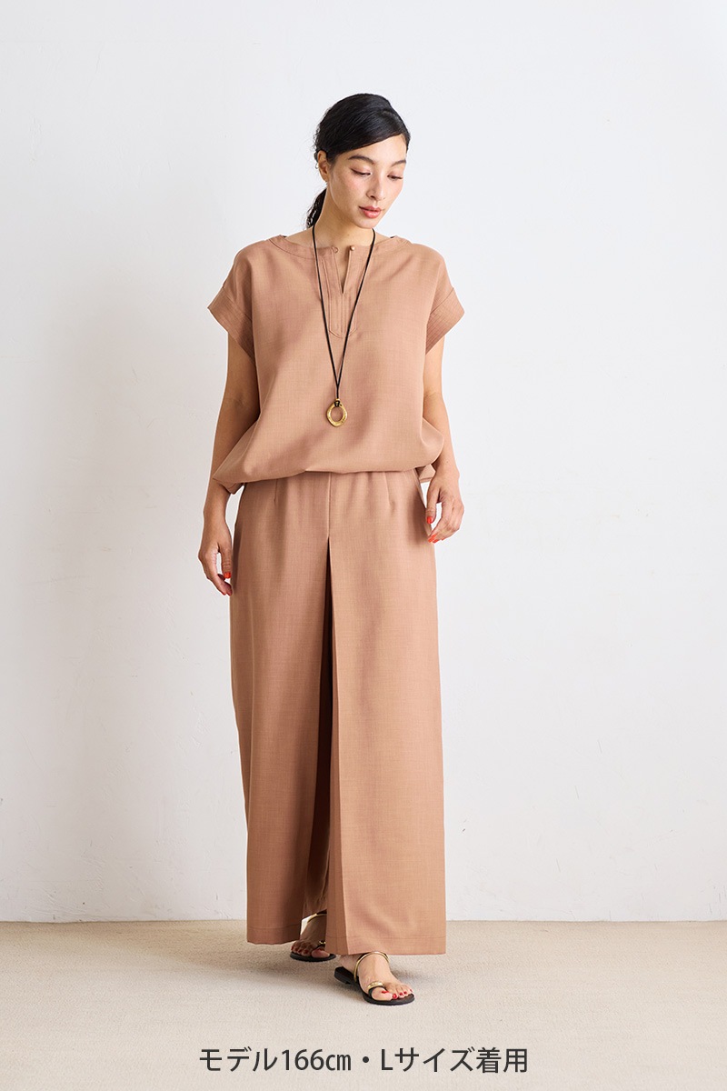 【再販】2026SS_ポプリンバルーンブラウス(2026年5月)【セット割引対象商品】