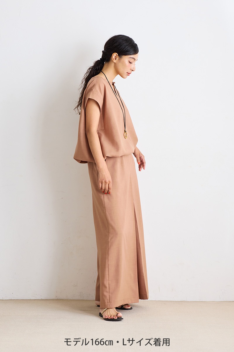 【再販】2026SS_ポプリンバルーンブラウス(2026年5月)【セット割引対象商品】