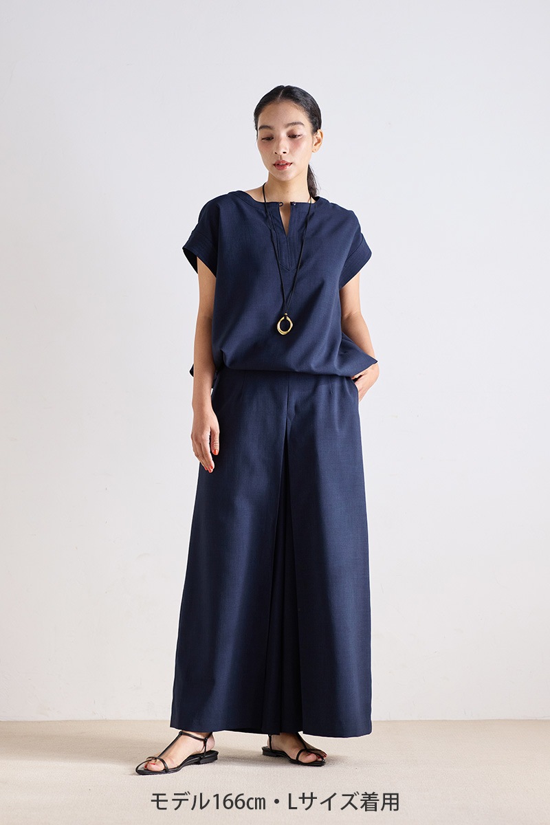 【再販】2026SS_ポプリンバルーンブラウス(2026年5月)【セット割引対象商品】