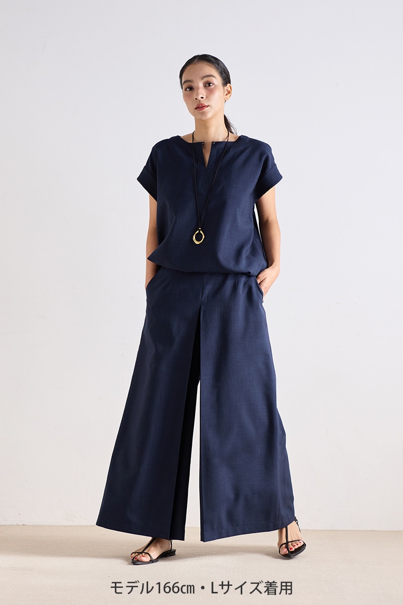 【再販】2026SS_ポプリンバルーンブラウス(2026年5月)【セット割引対象商品】