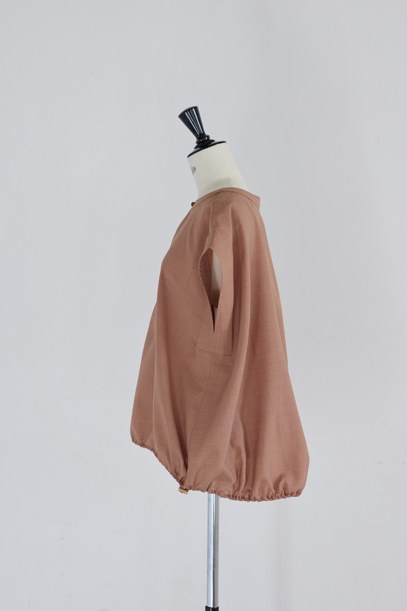 【再販】2026SS_ポプリンバルーンブラウス(2026年5月)【セット割引対象商品】