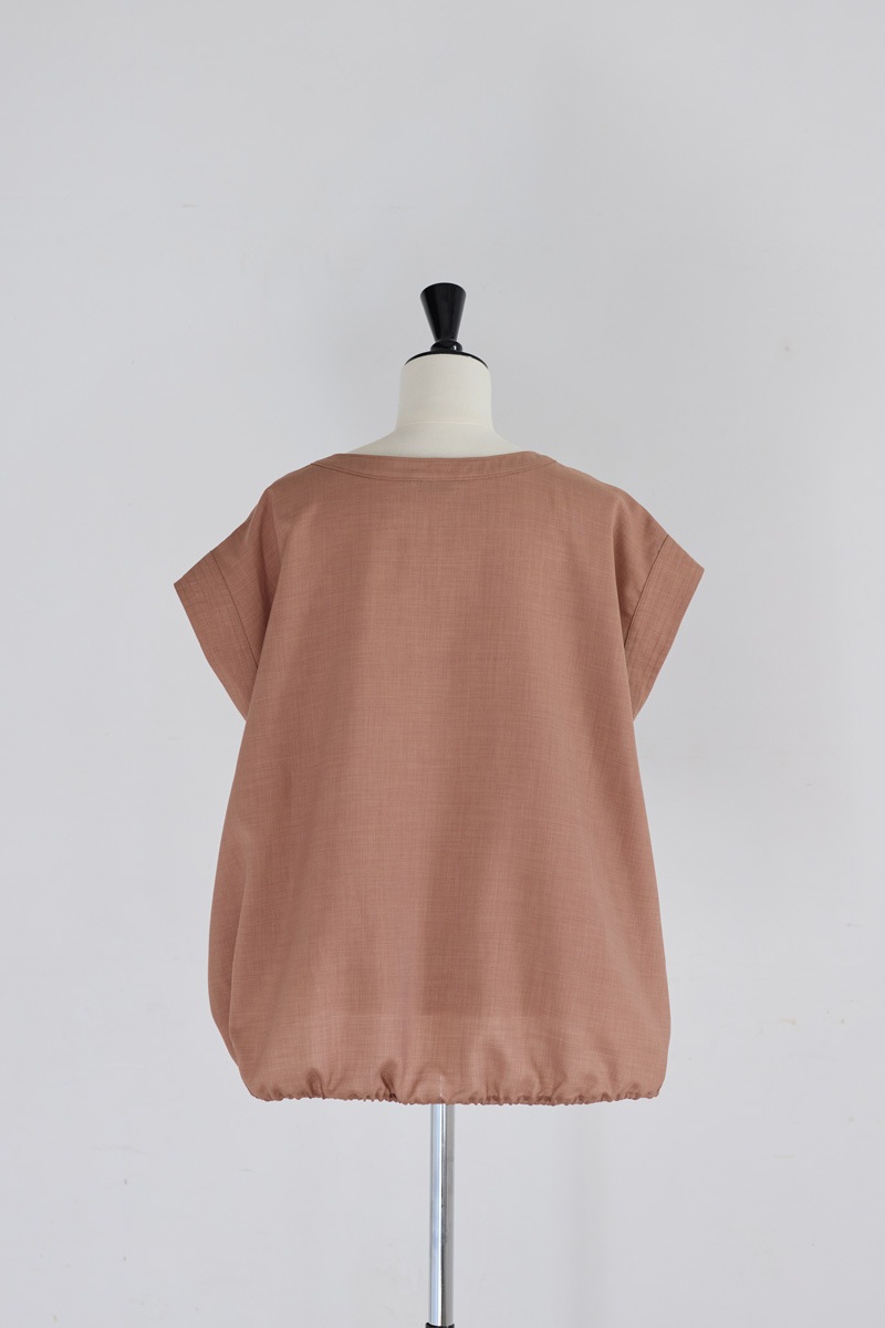 【再販】2026SS_ポプリンバルーンブラウス(2026年5月)【セット割引対象商品】