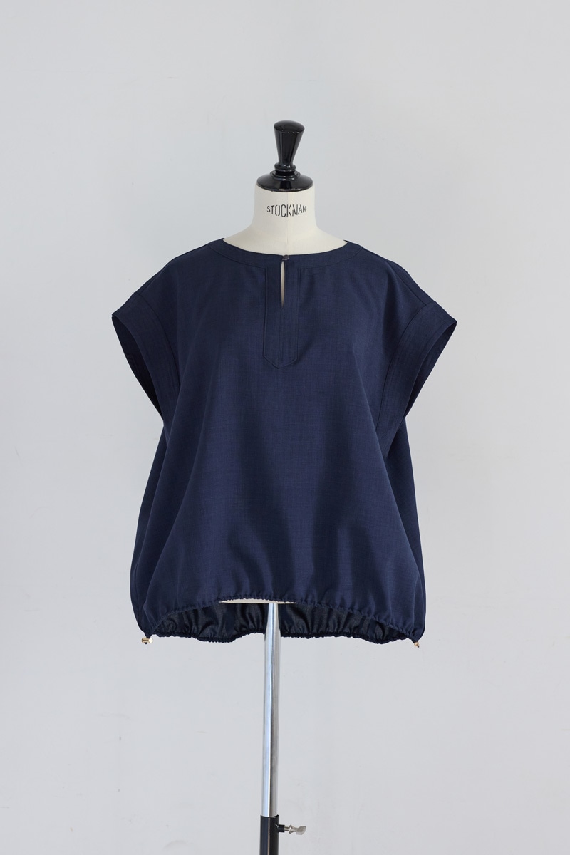 【再販】2026SS_ポプリンバルーンブラウス(2026年5月)【セット割引対象商品】