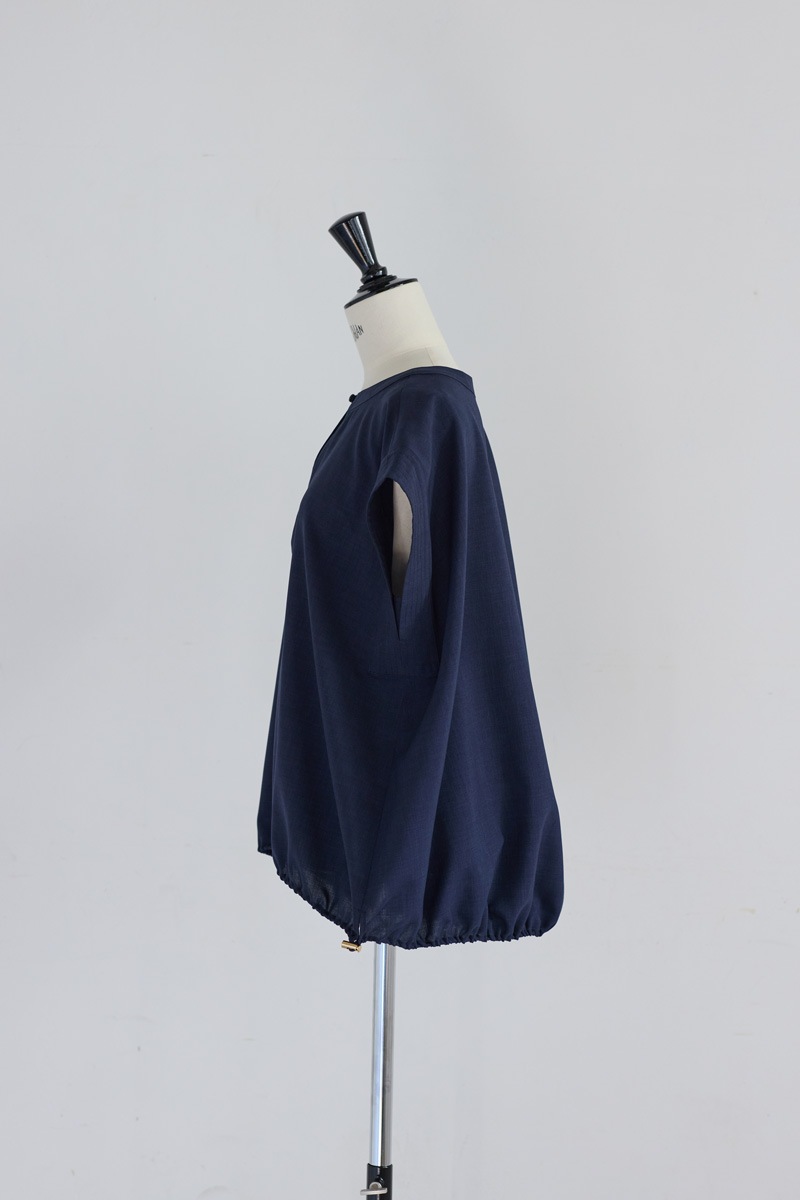 【再販】2026SS_ポプリンバルーンブラウス(2026年5月)【セット割引対象商品】