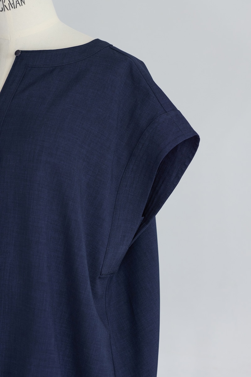 【再販】2026SS_ポプリンバルーンブラウス(2026年5月)【セット割引対象商品】