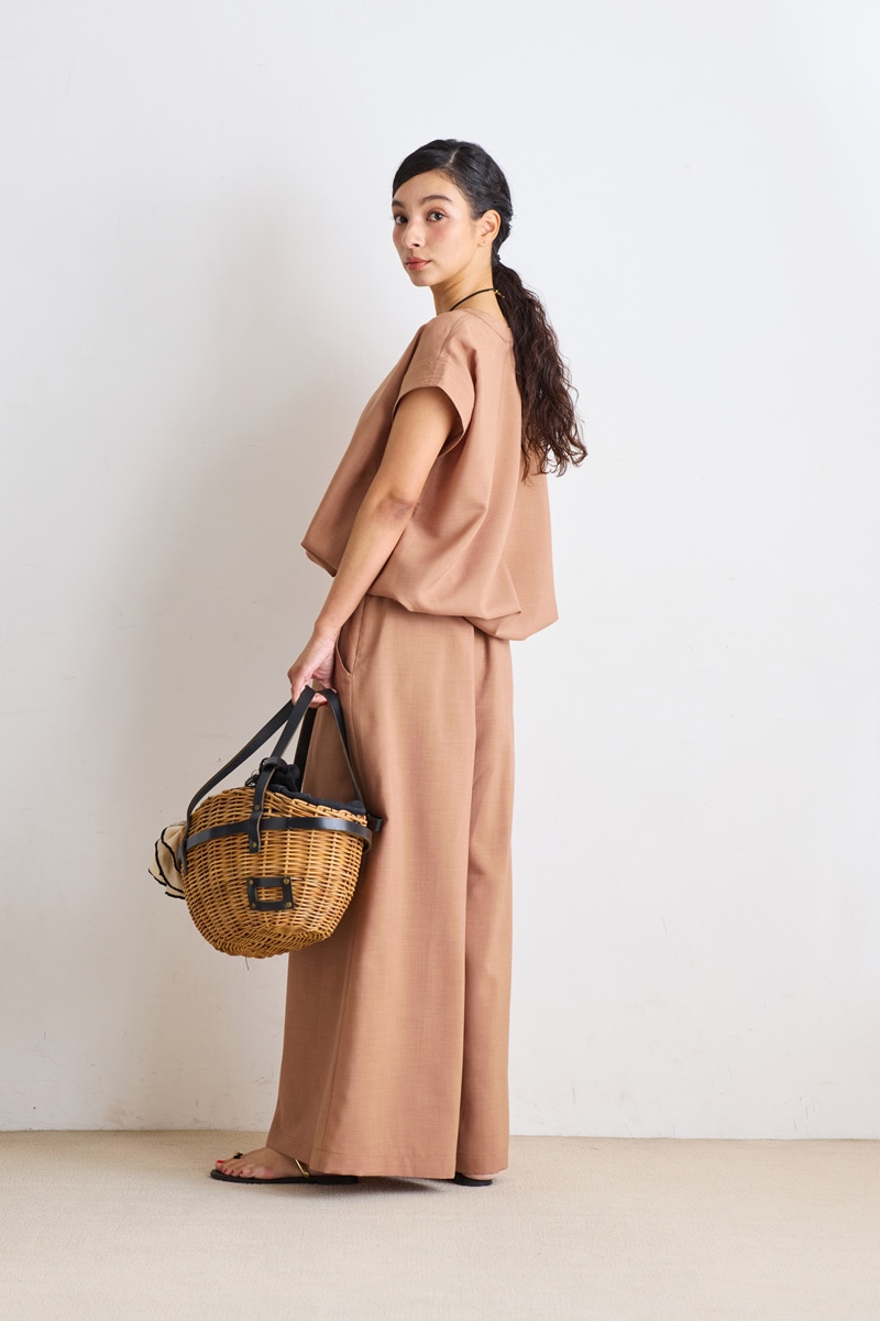 【再販】2026SS_ポプリンバルーンブラウス(2026年5月)【セット割引対象商品】