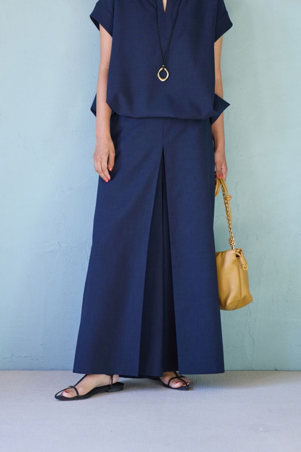 【再販】2026SS_ポプリンバルーンブラウス(2026年5月)【セット割引対象商品】